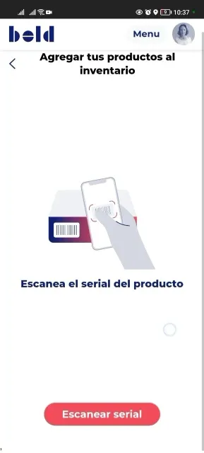 Screenshot of Bold.co CRM app