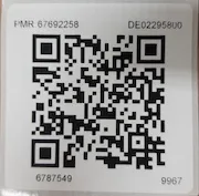 Sample GS1 QR Code with encoded Application Identifiers