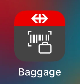 SBB Baggage App Icon